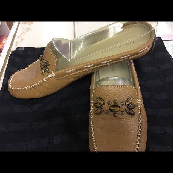Enzo Angiolini Shoes - Enzo Angiolini Ajenaeo Leather Loafer Mules 7.5 M